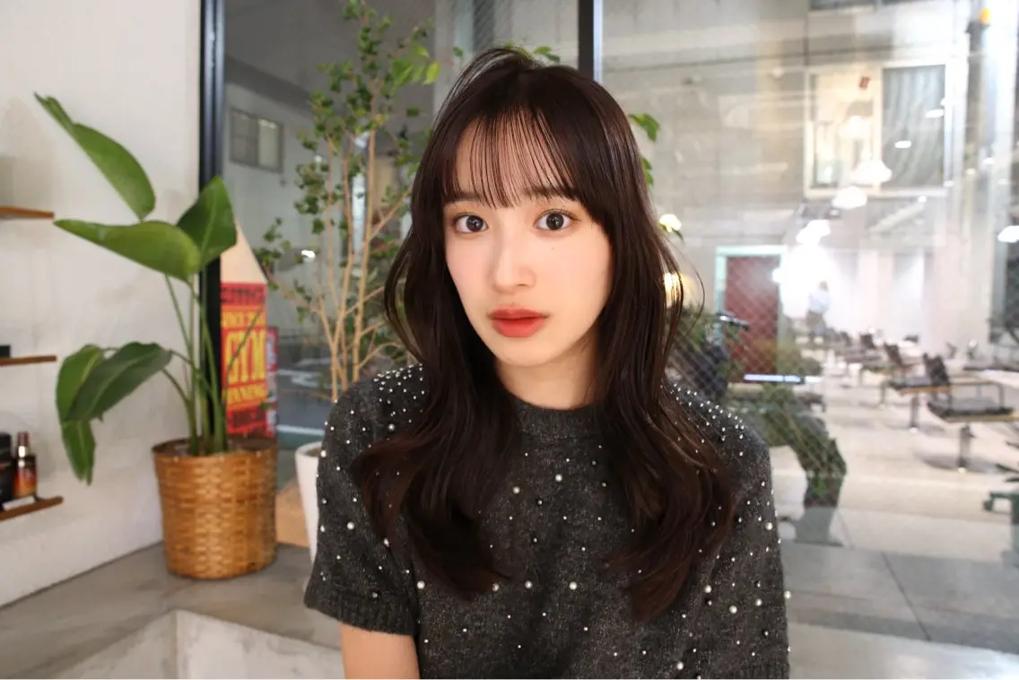 ロング カラー レイヤーカット ユウナ🎀レイヤー/ 暖色カラーのヘアスタイル