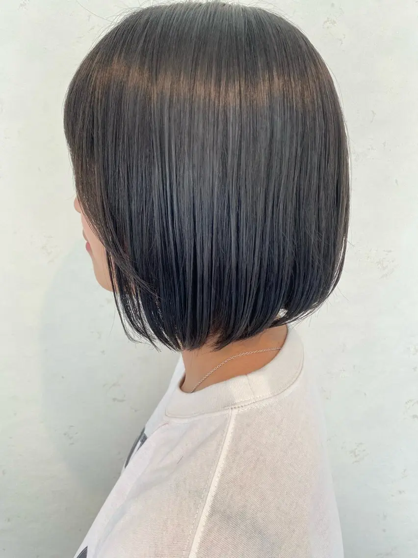 ミディアム カラー 伊藤 さやかのヘアスタイル