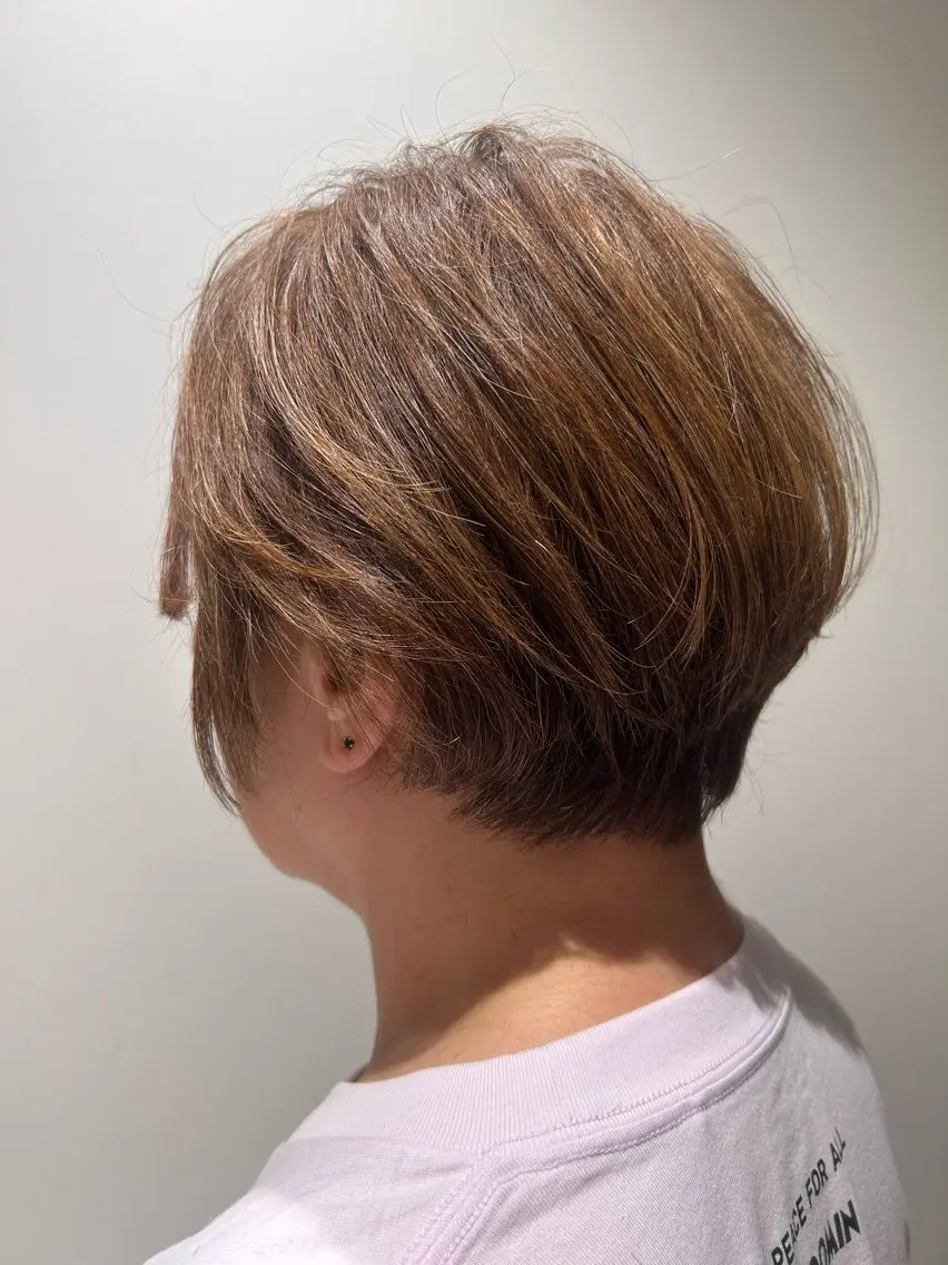 レディースショートカット＋シャンプー🫧の写真