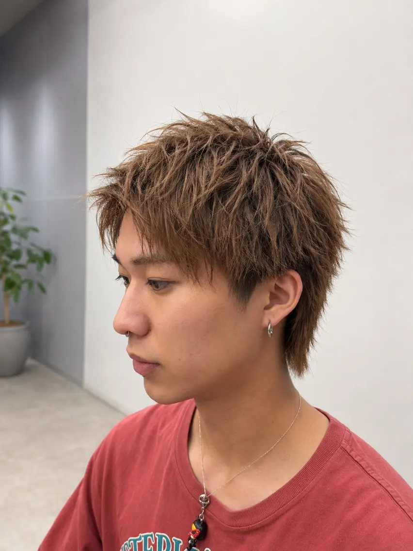 メンズ カット メンズ特化♪カット +パーマあおきいおりのヘアスタイル