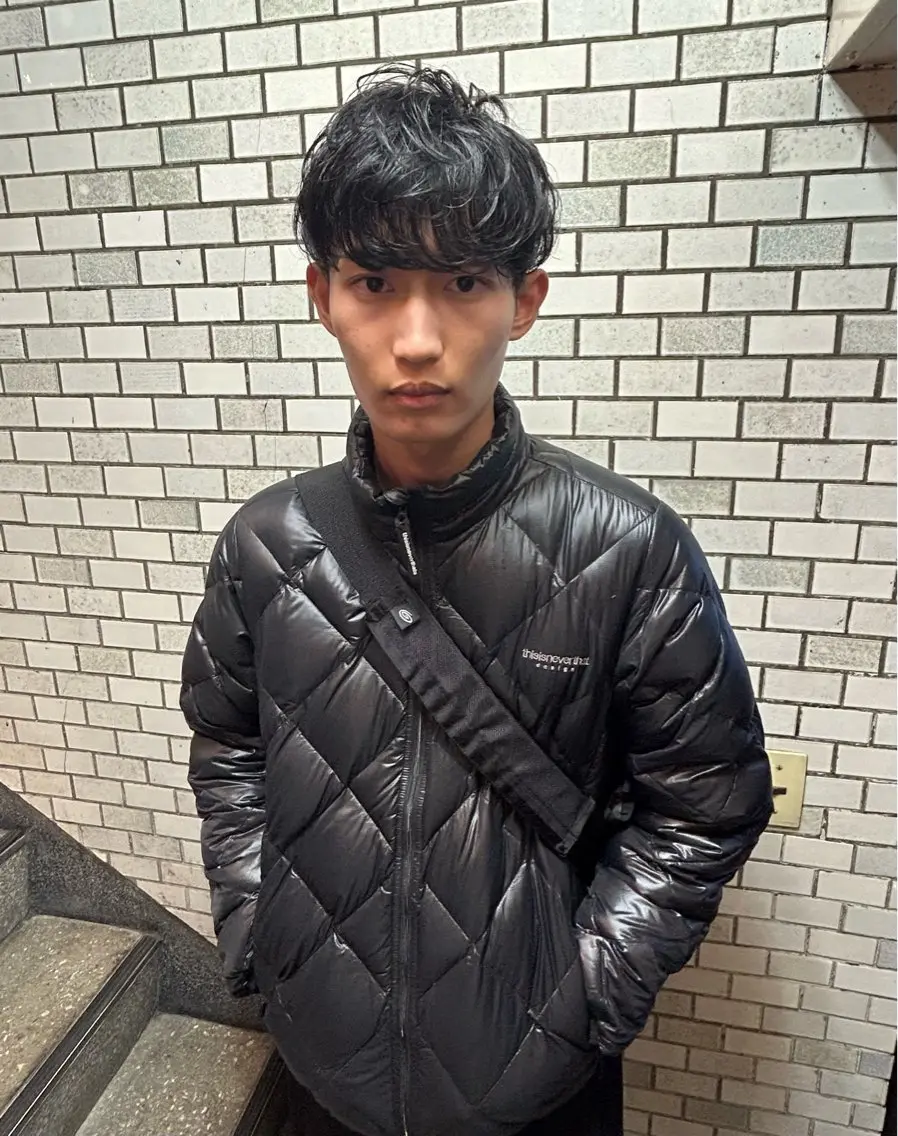 ショート メンズ メンズブリーチ メンズハイライト メンズインナーカラー メンズパーマ プードルパーマ カット 💈メンズ短髪特化 ✂︎伊藤大輝💈のヘアスタイル