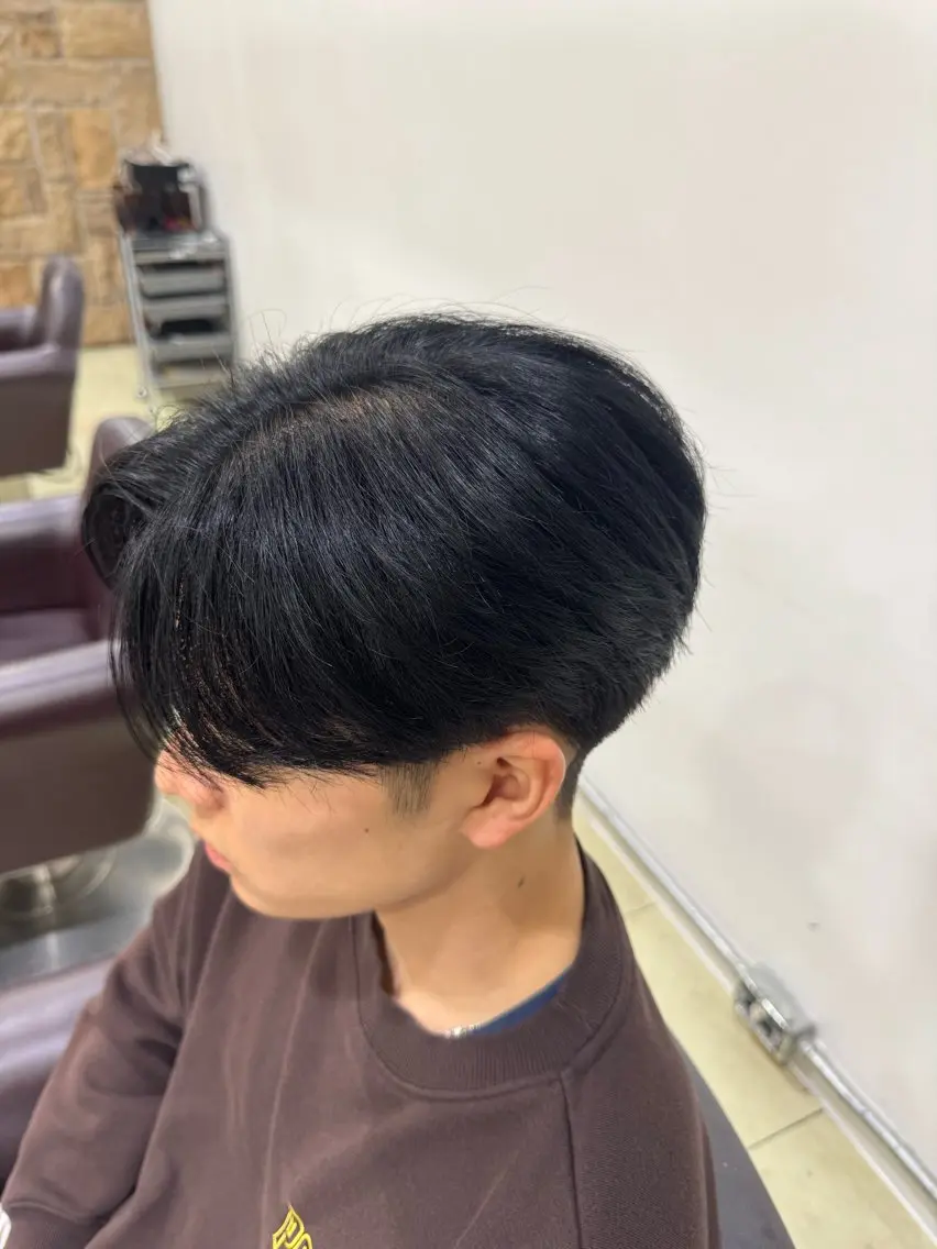 ショート カラー メンズ ヘアカラー ヨウシン /再現性の高いカラーのヘアスタイル