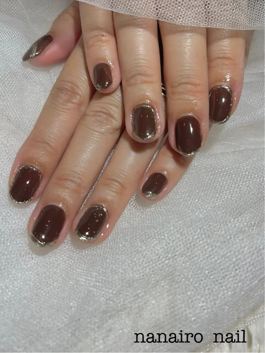 ネイル 持ち込み シンプルネイル nanairo nailのネイルデザイン
