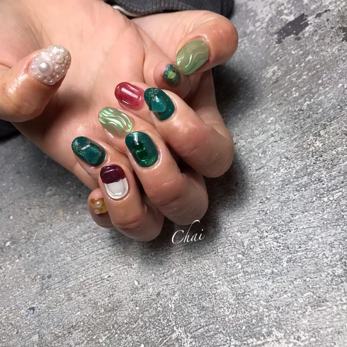 ネイル chai nail &  eye📍鶴橋のネイルデザイン