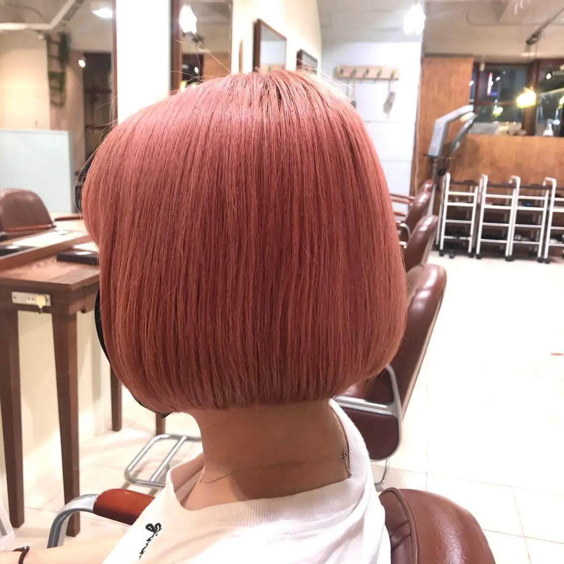 ミディアム ボブ ニイムラ ミキのヘアスタイル