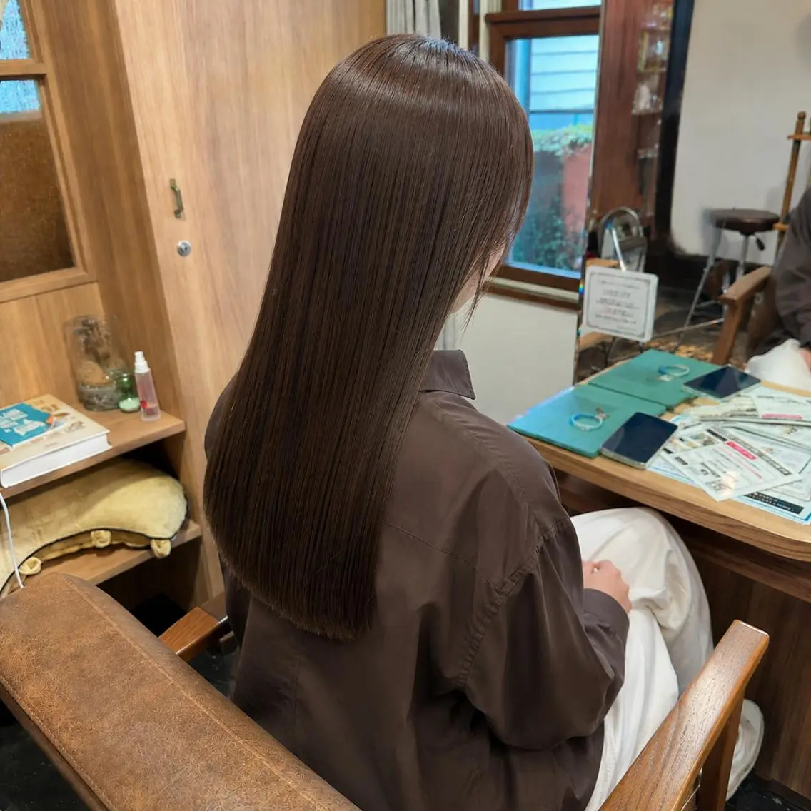 ロング カット 縮毛矯正 トリートメント 清須/髪質改善/ツヤ TOMOKIのヘアスタイル