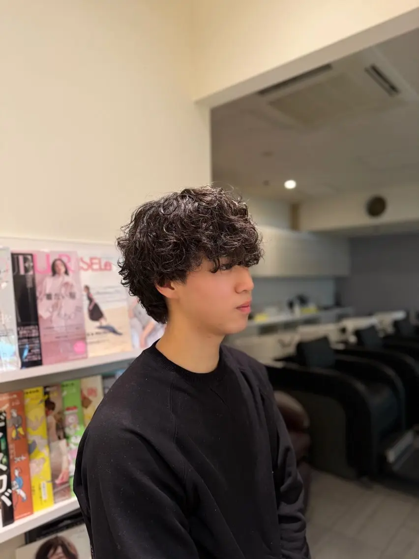 ショート パーマ キタド アミのヘアスタイル