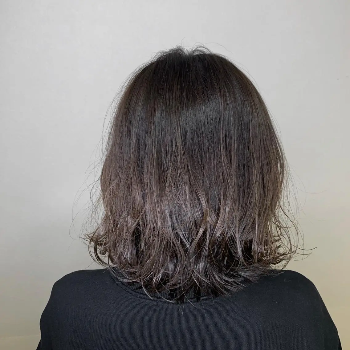 ミディアム カラー ヘアアレンジ カット ヘアカラー トリートメント 【Sweep】おじま のぞみのヘアスタイル
