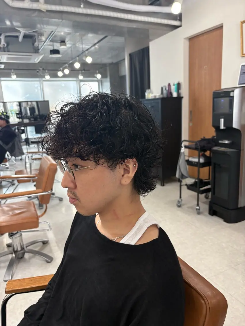 パーマ メンズ 下北沢メンズパーマ 特化園田　楓莉のヘアスタイル