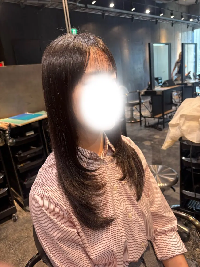 ロング 縮毛矯正/レイヤー /まな⭐️のヘアスタイル