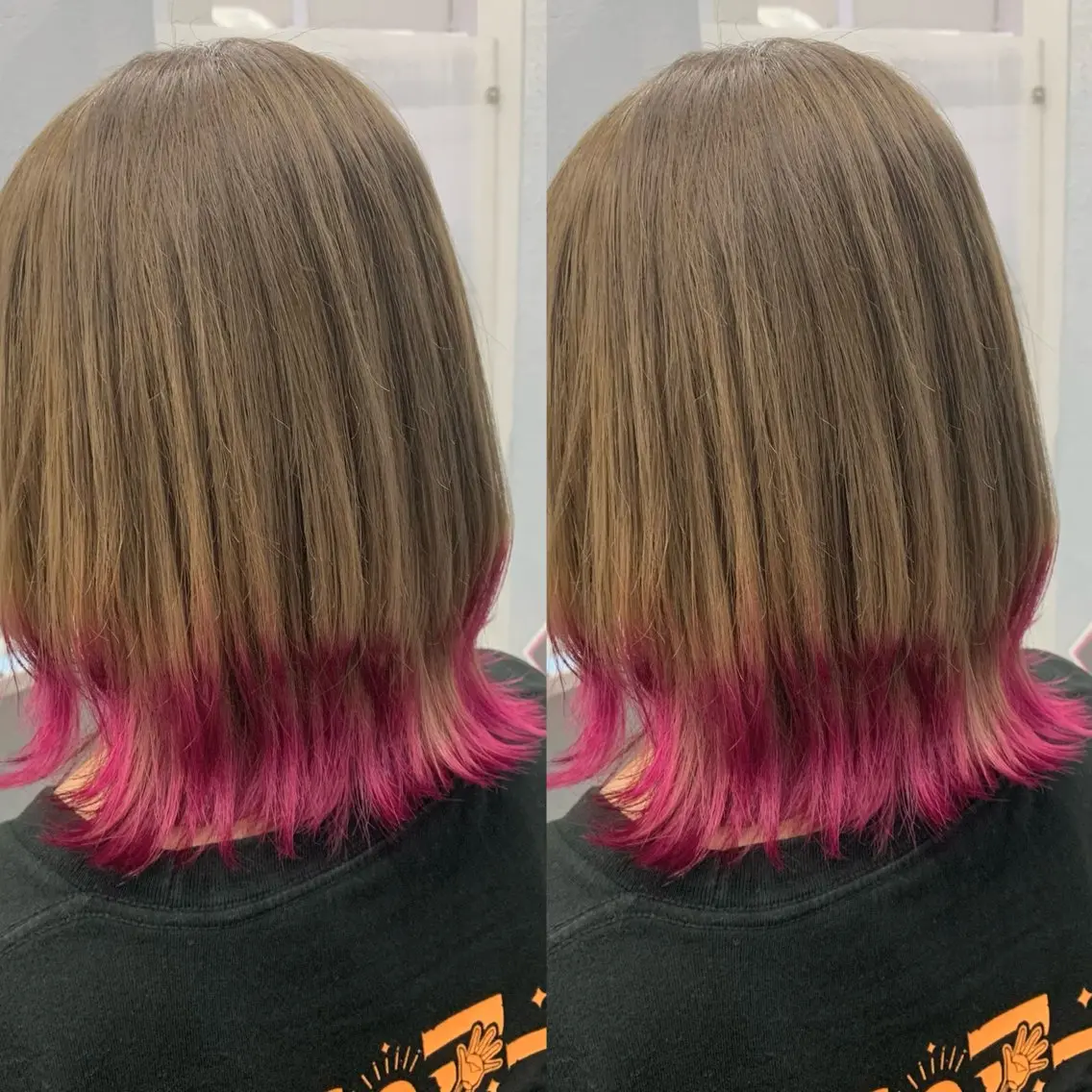 ミディアム ブリーチ無しカラー✨ 美鈴のヘアスタイル