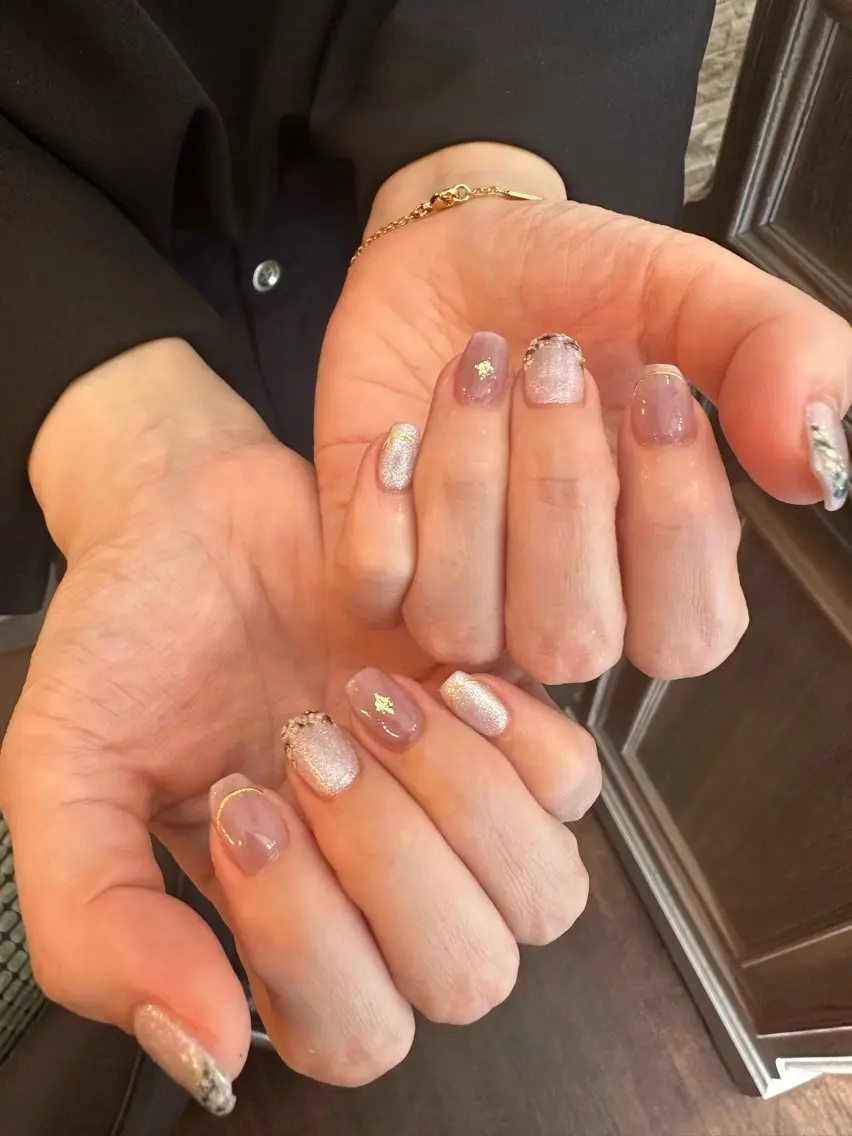 ネイル ハンドネイル Cherie🫧 🌿NAOMIのネイルデザイン
