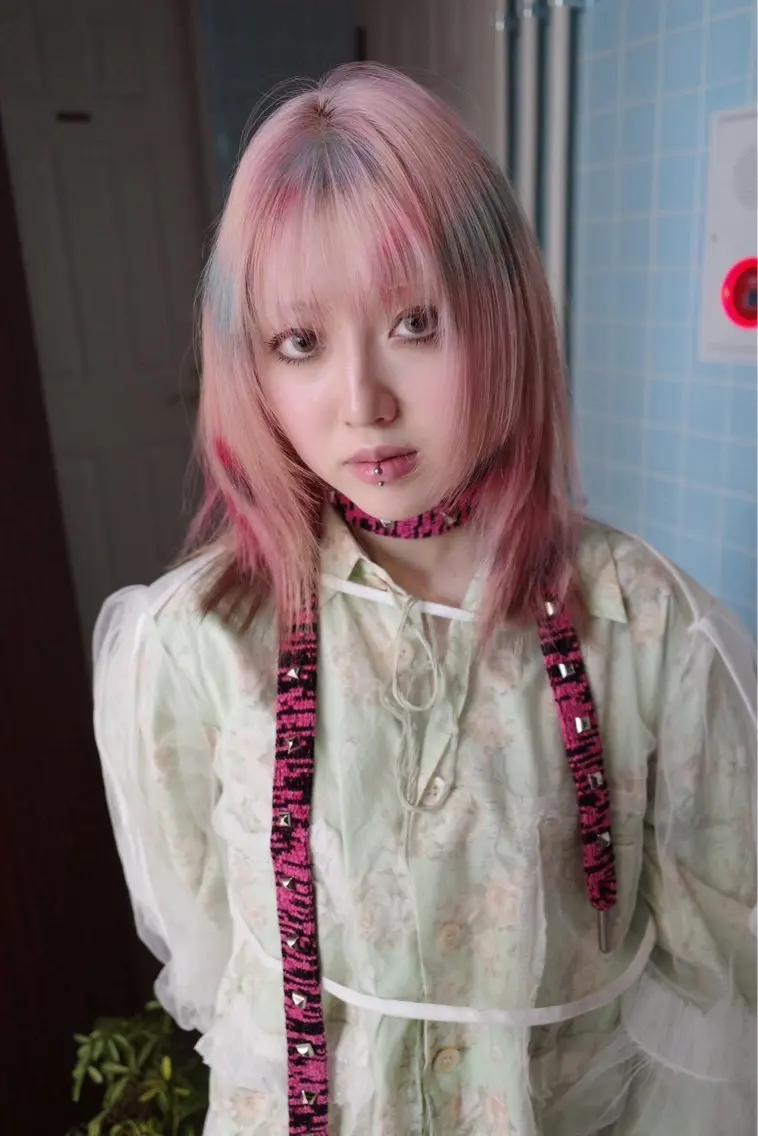 【ウルフカット】+【前処理付きケアカラー】+【3ステップ トリートメント】の写真