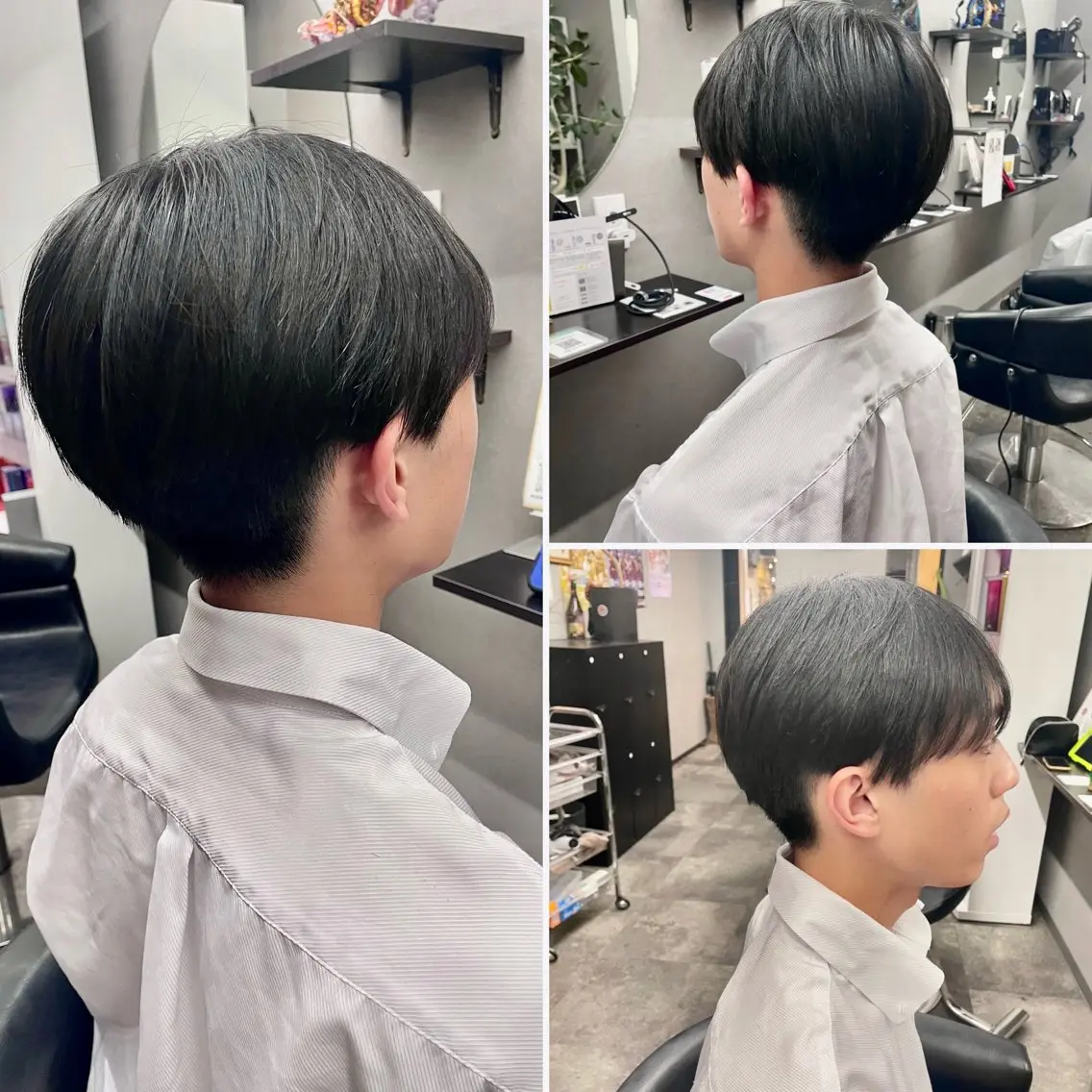 メンズ マッシュ 刈り上げ 🌹ミラクル美容師 🌹くっぽのヘアスタイル