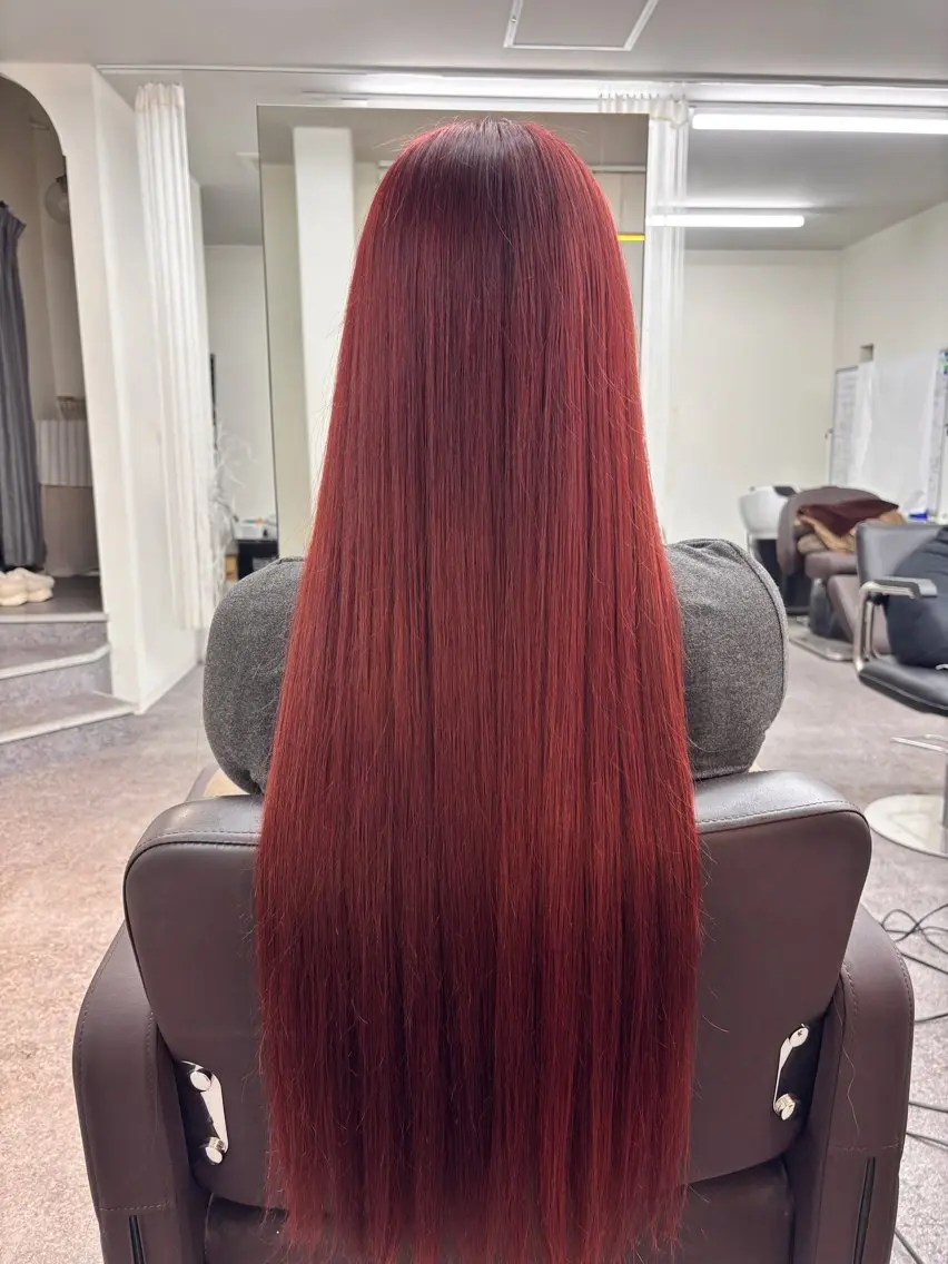ロング カラー ヘアカラー 【 clan 】 *.✯ANNA✯.*のヘアスタイル