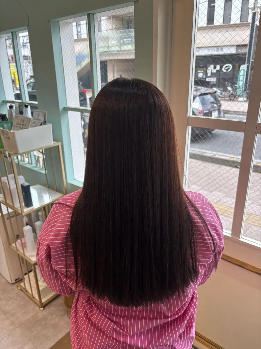 ロング ヘアカラー トリートメント 透明感カラー / tsukasa𖥧のヘアスタイル
