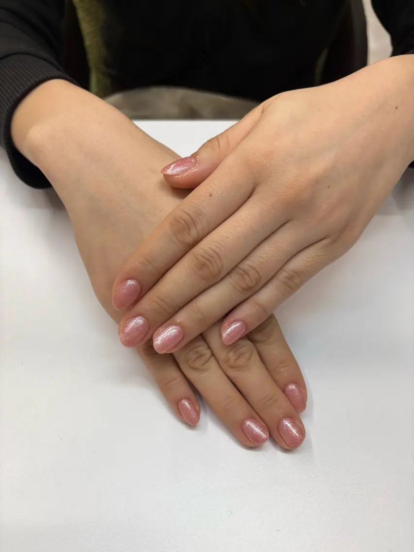 ネイル ラメ(グリッター) ワンカラーネイル mitani mahoのネイルデザイン