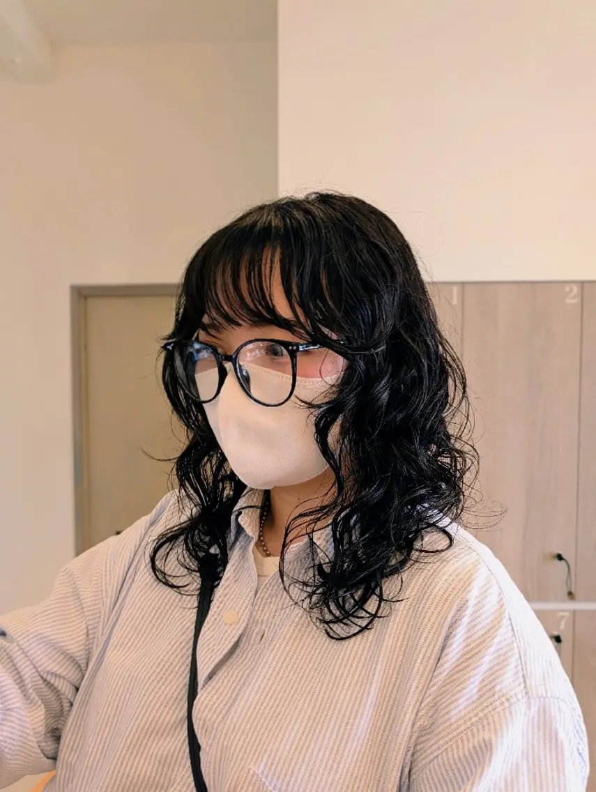 パーマ ロング レイヤーカット カット パーマ ルプラボウ　小野寺 菜穂/豊橋/パーマのヘアスタイル