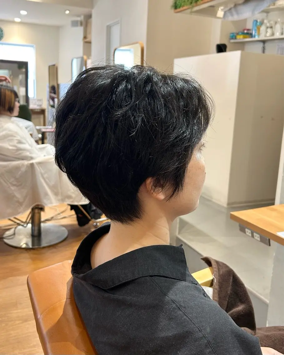 ショート ベリーショート ショートヘア カット 櫻井 優希のヘアスタイル