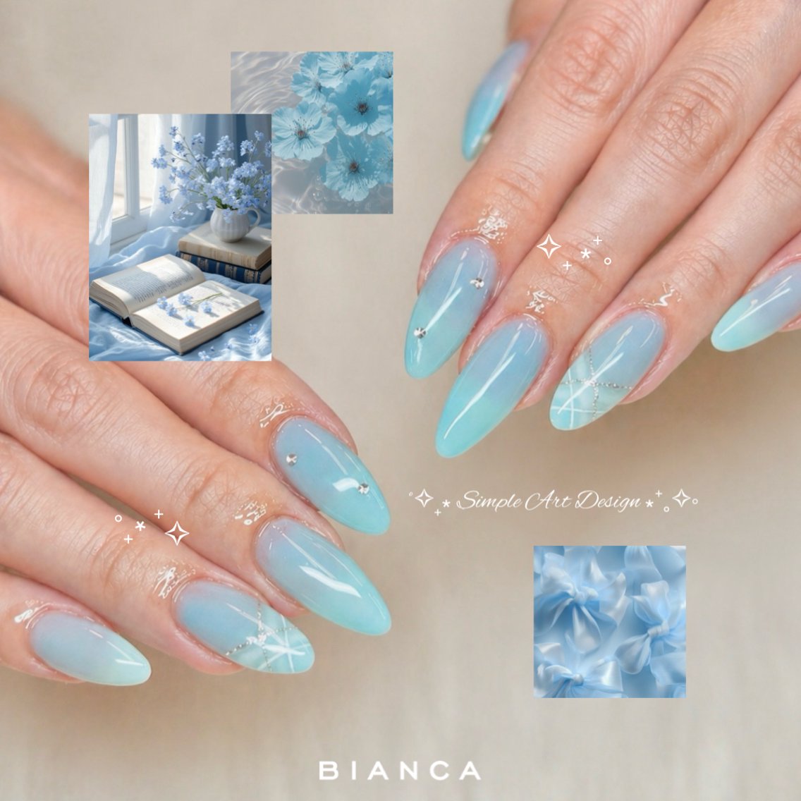 ネイル アートネイル キラキラネイル オフィスネイル ワンカラーネイル ストーンネイル ハンドネイル Bianca大宮 Nail*森澤のネイルデザイン