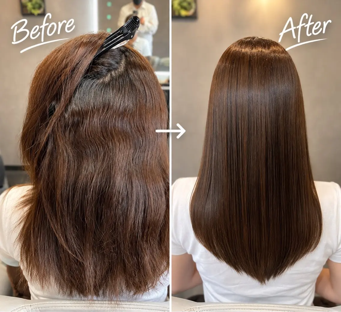 ロング 髪質改善 縮毛矯正 縮毛矯正 トリートメント 髪のお悩み改善✨ Teruのヘアスタイル