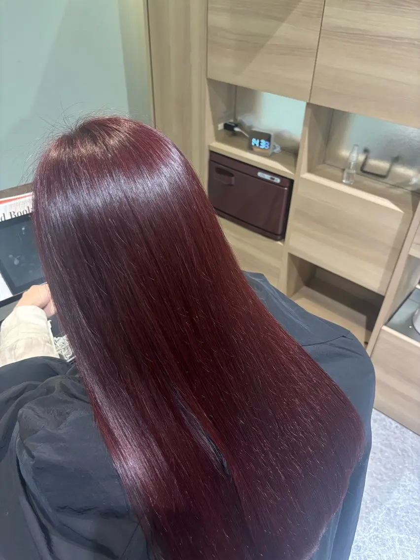 ロング カラー 西村 春菜のヘアスタイル