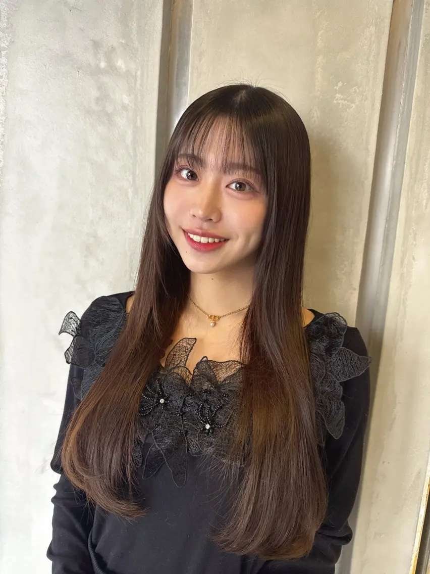 ミディアム カラー カット ヘアカラー トリートメント 💎透明感カラー特化 💎TAISEIのヘアスタイル