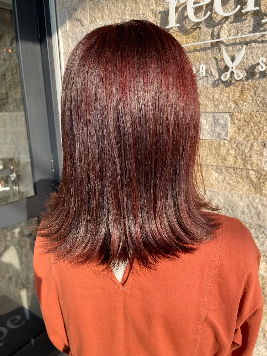 ミディアム ヘアカラー トリートメント 蓑畑 龍磨のヘアスタイル