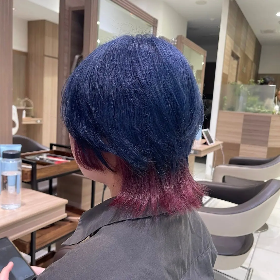 ショート カラー ヘアカラー トリートメント 艶カラー みゆう🎀のヘアスタイル