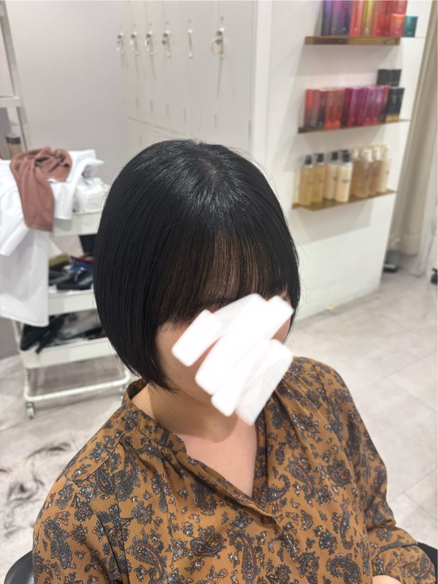 ミディアム 田中澪🩵ྀི /HUG横浜のヘアスタイル