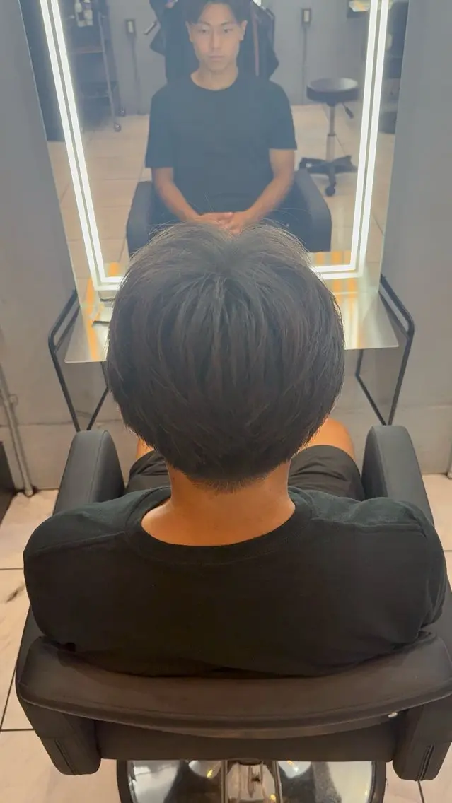 メンズ ❄️艶カラー/メンズ カット❄️tomoのヘアスタイル