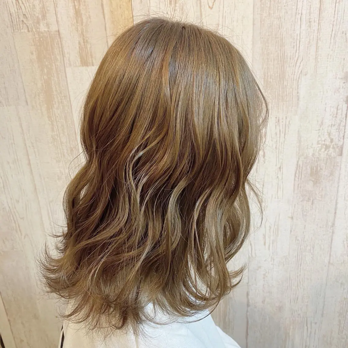 カラー グレージュ ミルクティーグレージュ ヘアカラー Ayaka🩰🎀 ガーリー/暖色♡のヘアスタイル