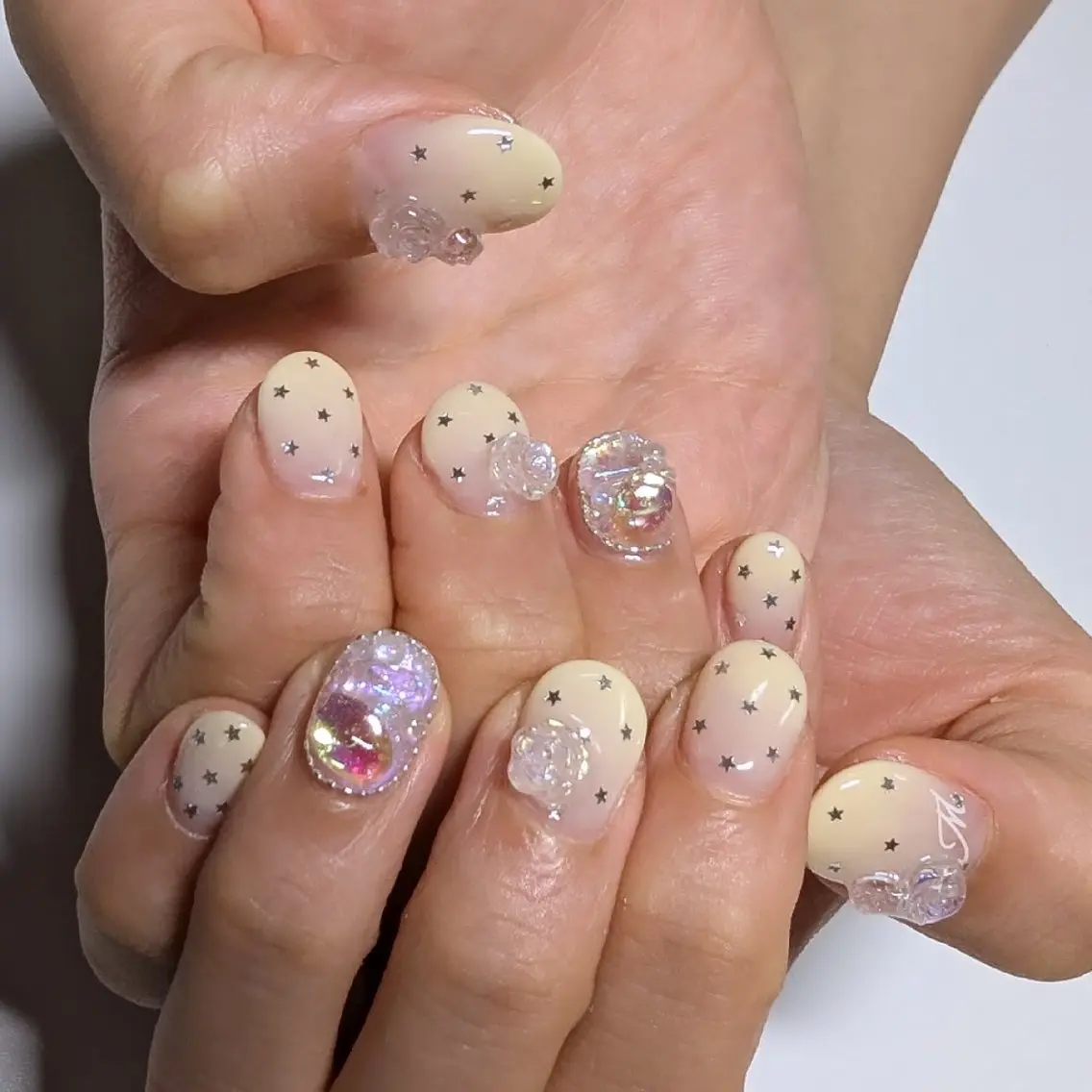 ネイル 長さ出し フットネイル ☆ KANON☆のネイルデザイン