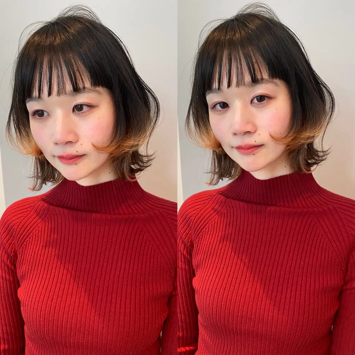ショート カラー ヘアカラー トリートメント mai / linoah˚✧のヘアスタイル