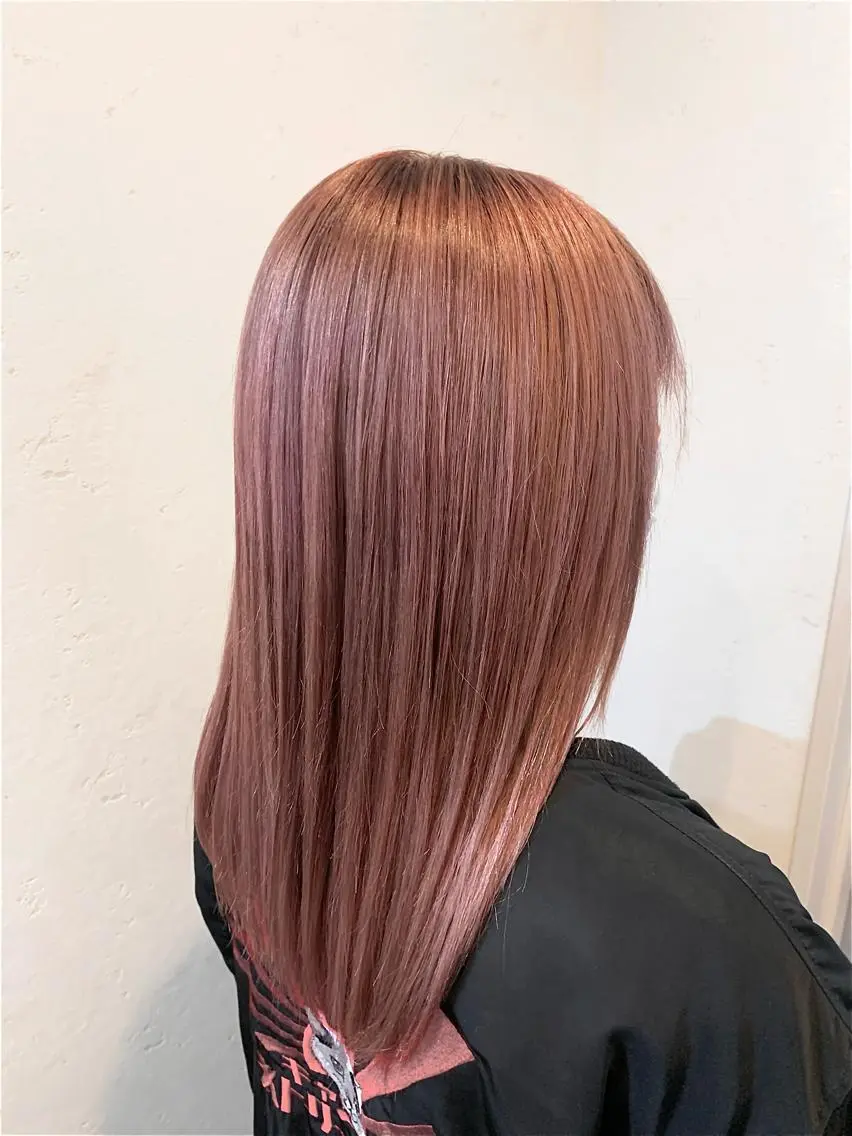 【ミニモ限定✨】カット+全体ケアブリーチ+3stepトリートメント✨の写真