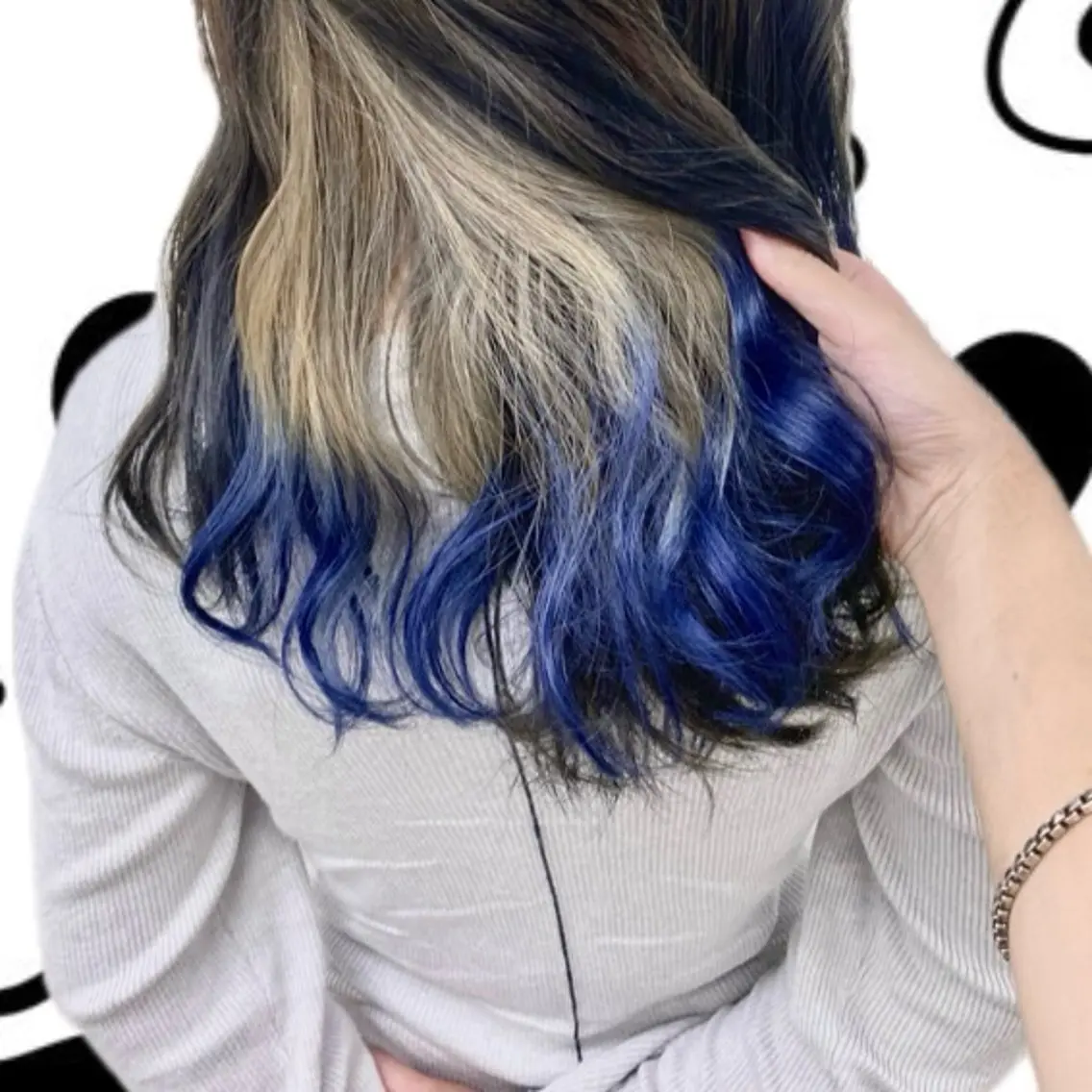 ロング カラー ヘアカラー トリートメント Rena✴︎トレンド ×スタンダードMIXのヘアスタイル