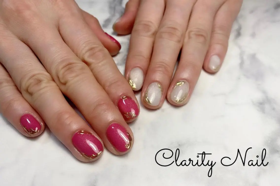 ネイル アートネイル 持ち込み ハンドネイル Clarity Nailのネイルデザイン