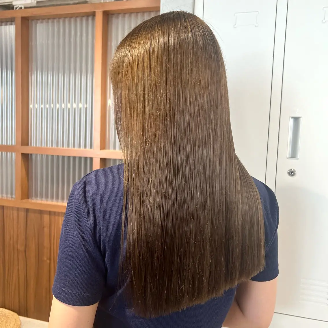 ロング カラー ベージュカラー ブリーチ カット ヘアカラー トリートメント 🎀夏秋/レイヤー/ 透明感カラー🎀のヘアスタイル