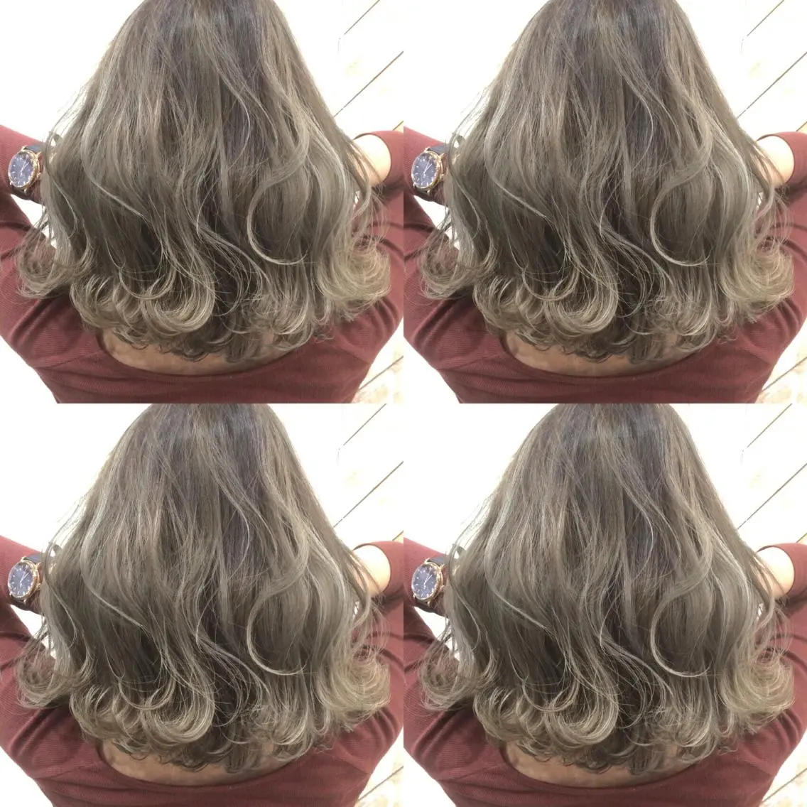 ショート カラー ハイライトカラー 3Dハイライト ハイライト 井上 一平のヘアスタイル