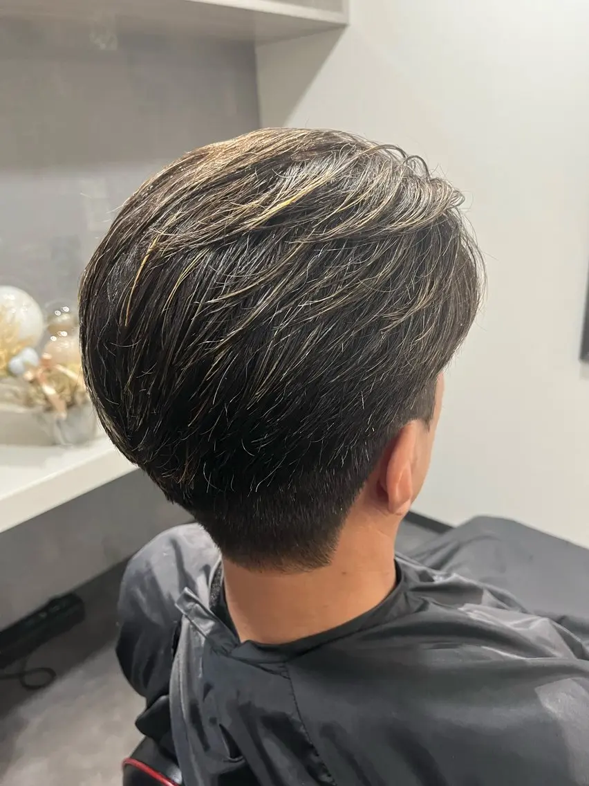 メンズ カット Kasumiso ヘアとまつげと眉毛のヘアスタイル