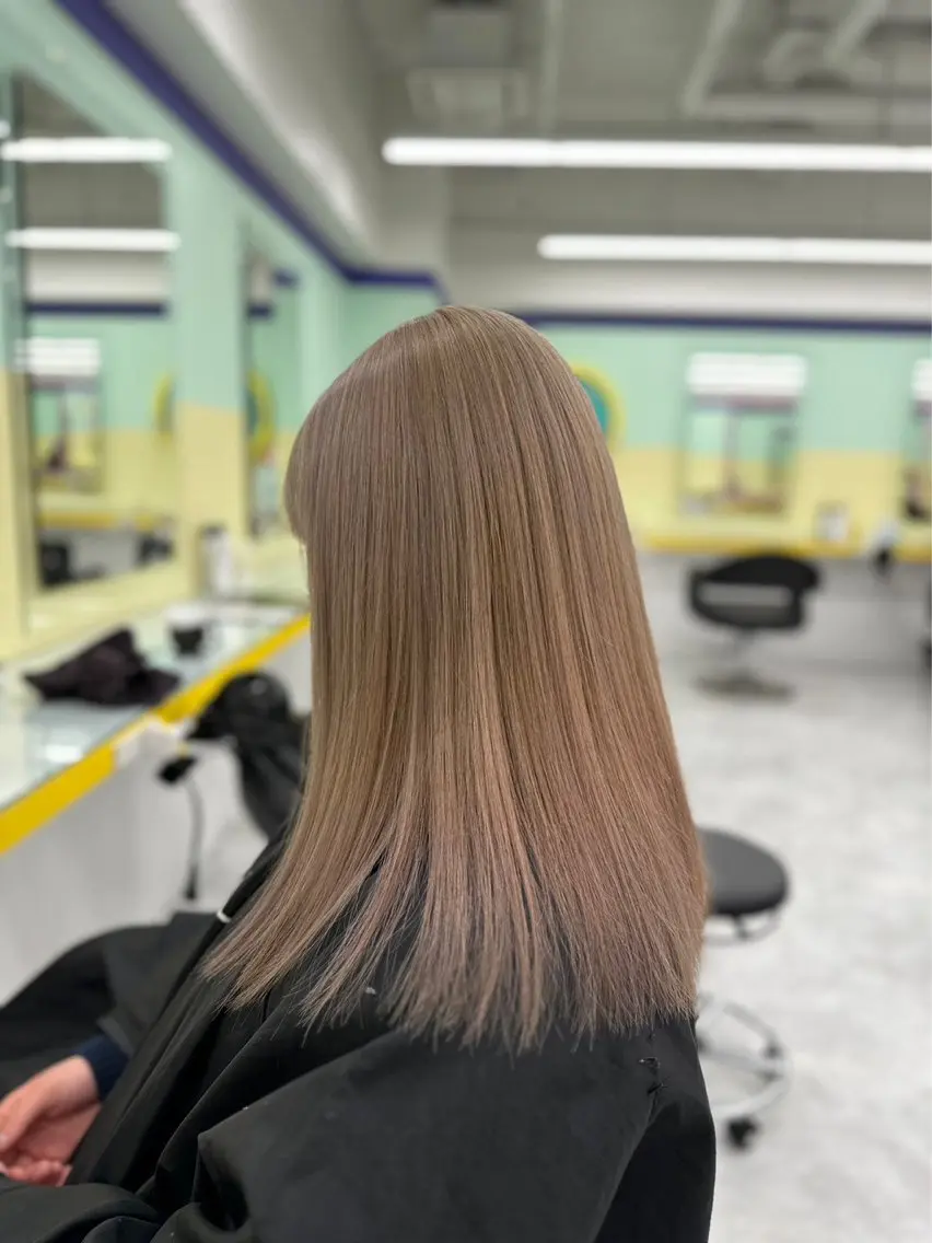 ロング カラー ヘアアレンジ ヘアカラー トリートメント ヘアセット 💗横浜美容室 💗HARUNAのヘアスタイル