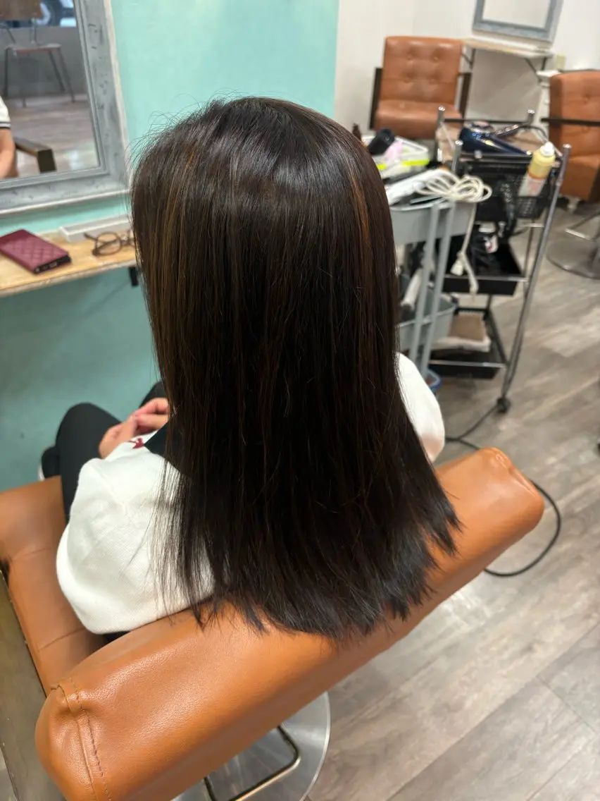 ロング ハイライト ERII /伏見 カットモデル募集中！のヘアスタイル