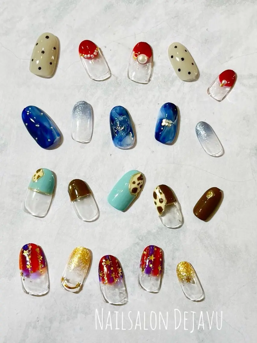 ネイル ハンドネイル Nail salon Dejavu 🌿のネイルデザイン