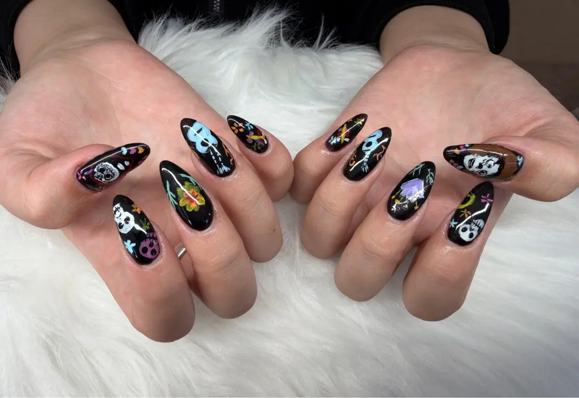 ネイル アートネイル ハロウィン IVY NAIL SALON｜富山のネイルデザイン