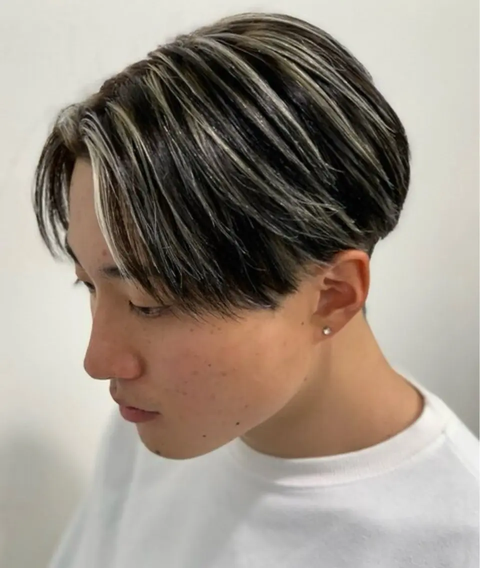 カラー デザインカラー ハイライトカラー あつき/パーマ/縮毛 /ブリーチ特化🌟のヘアスタイル