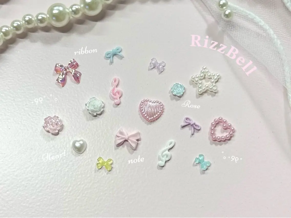 ネイル ガーリー ハンドネイル Rizz Bell (リズベル)のネイルデザイン