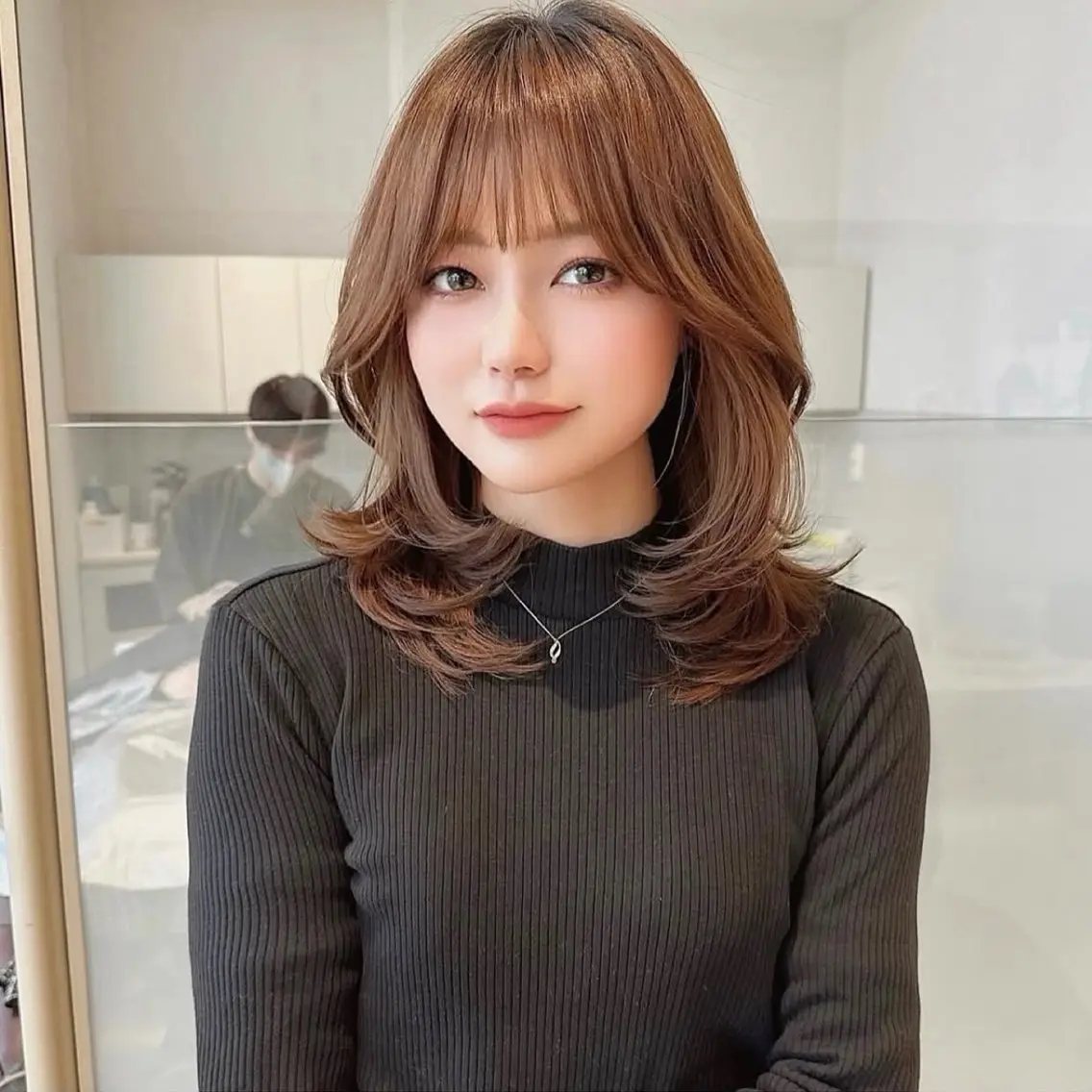 ロング 柴田 颯のヘアスタイル