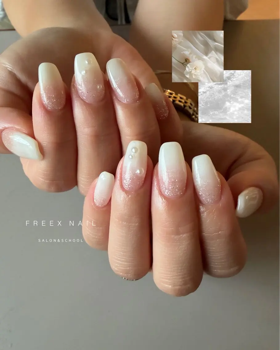 ネイル グラデーション ハンドネイル フットネイル freex nail /ニュアンス/個性派のネイルデザイン