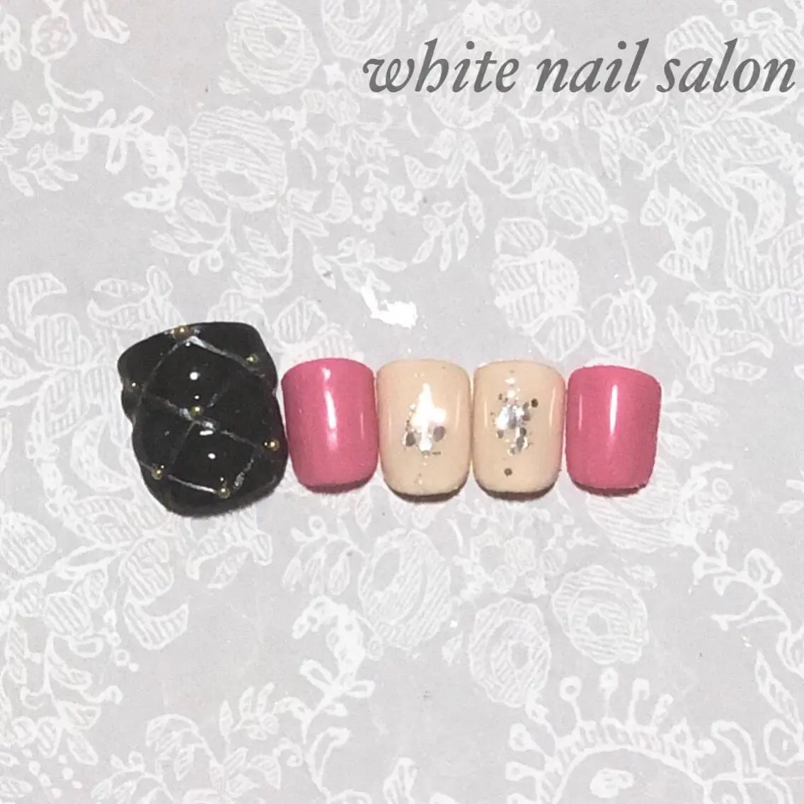ネイル フットネイル ジェルネイル ハードジェル オフィスネイル スカルプネイル フットネイル white nail salonのネイルデザイン