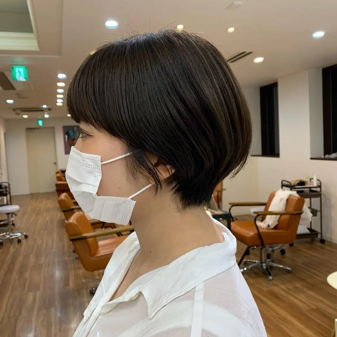 ショート ショートヘア 【韓国風くびれヘア】 joule小木曽輝のヘアスタイル